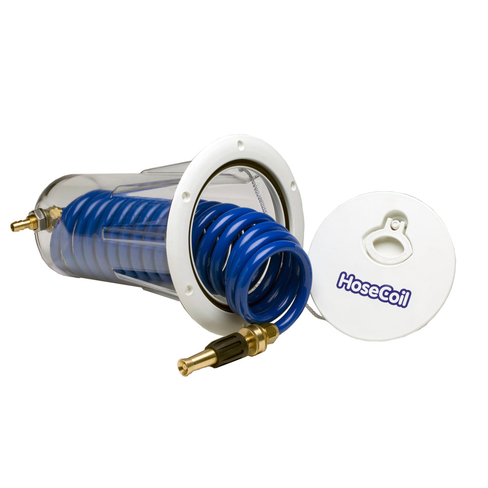 Hosecoil Flush Mount Enclosure With 15' 3/8"" Hose