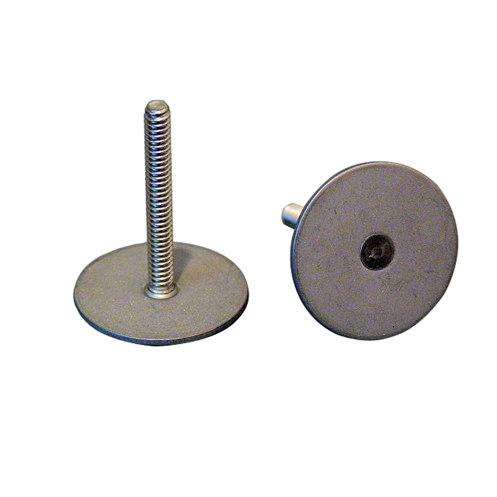 Weld Mount .75 Inch Tall Stainless Stud with #10 x 24 Threads - Pack of 10