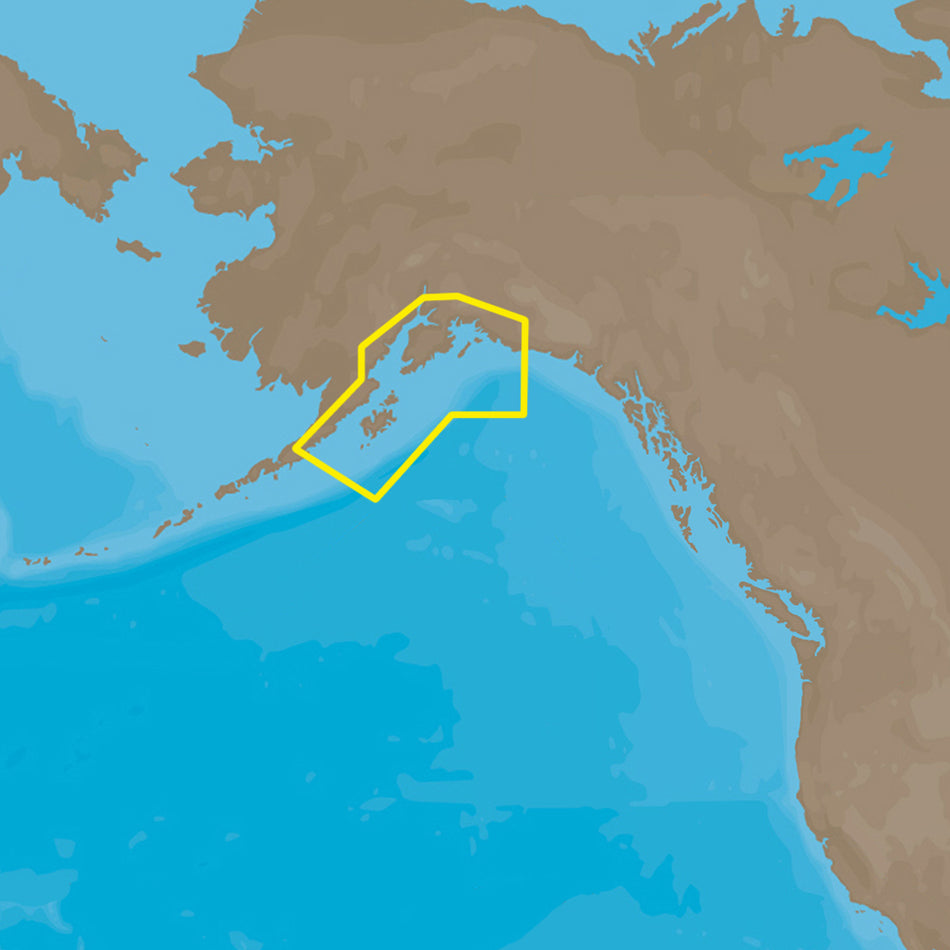 C-MAP  4D NA-D960 Prince William Sound, Cook Inlet & Kodiak Island