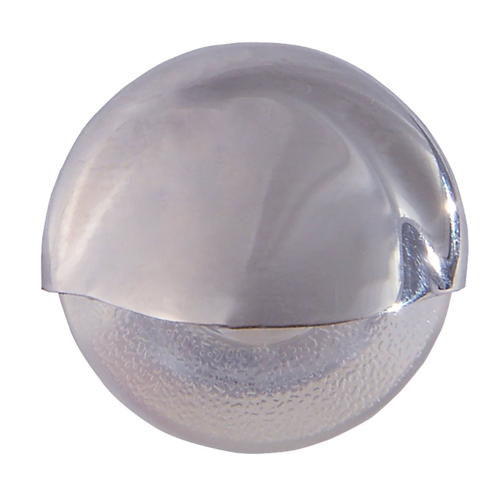 Lumitec Aruba Courtesy Light Polished Stainless Steel Finish Warm White Non-Dimming Part #101230