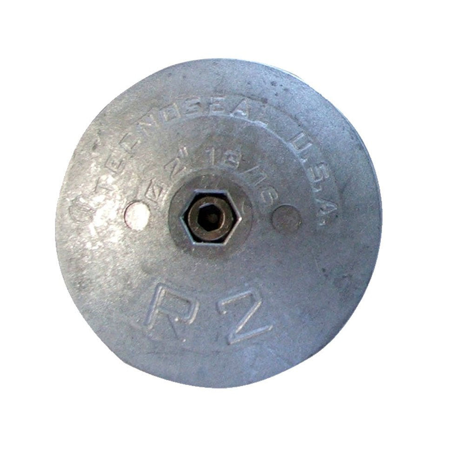 Tecnoseal R2 Rudder Anode - Zinc - 2-13/16" Diameter