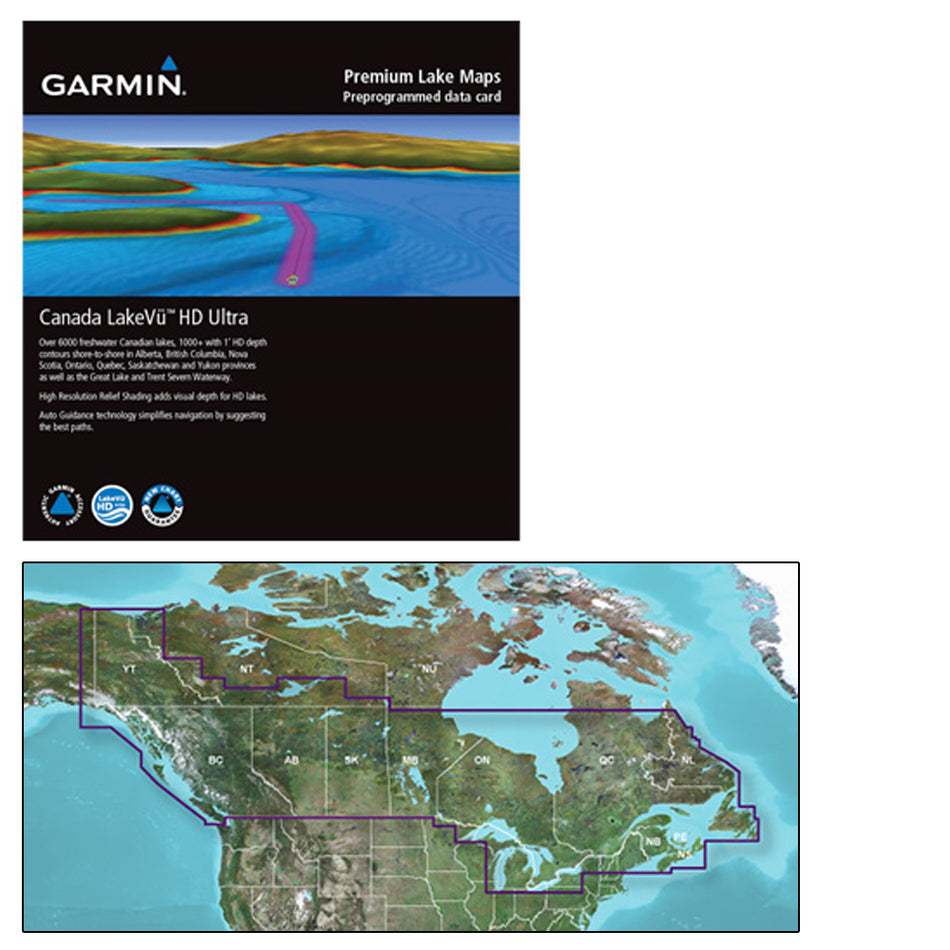 Garmin Canada LakeVu g3 Ultra - LVCA100F - microSD/SD