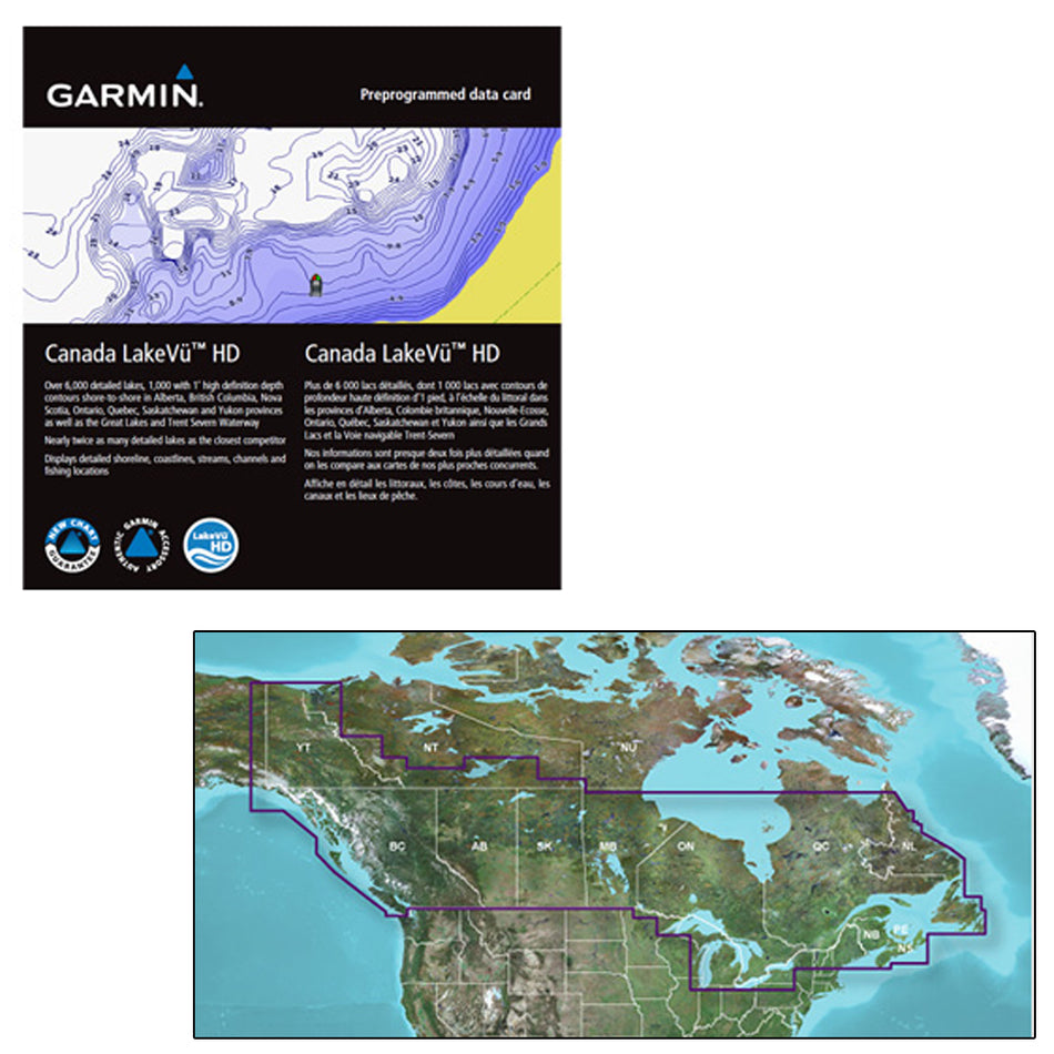 Garmin Canada LakeVu HD g3 - microSD/SD - 010-C1113-00