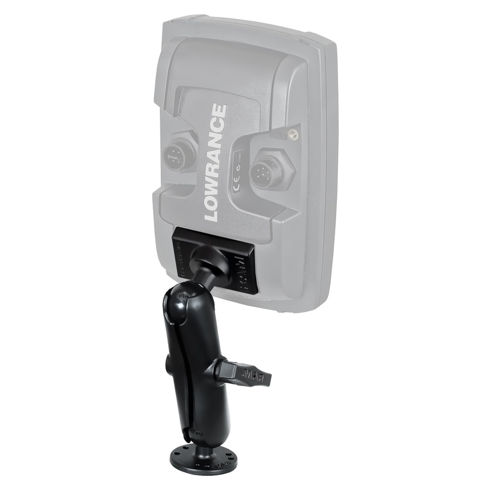 Lowrance RAM 1" Mark/Elite 4" Series Quick Release Mount