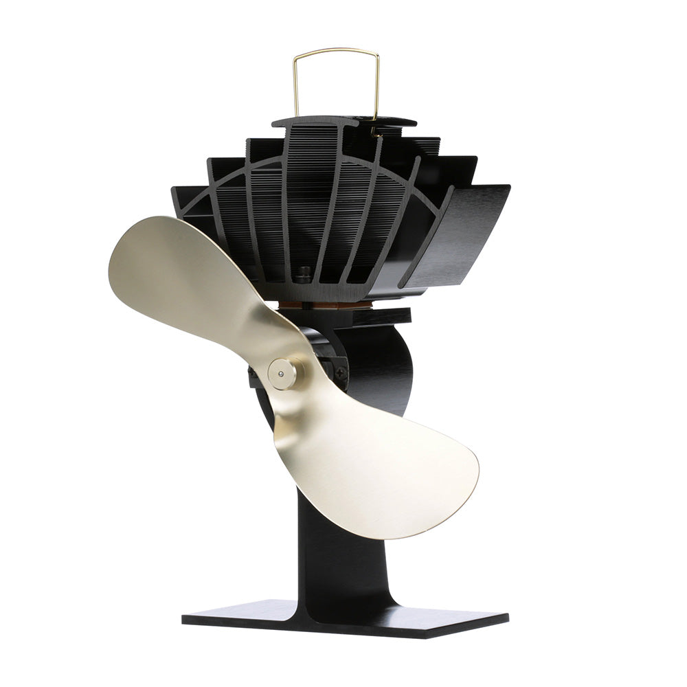 Ecofan by Caframo UltrAir 810CA Heat Powered Stove Fan with Gold Blade