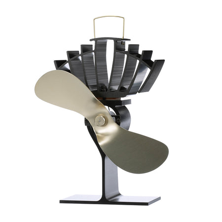 Ecofan by Caframo UltrAir 810CA Heat Powered Stove Fan with Gold Blade