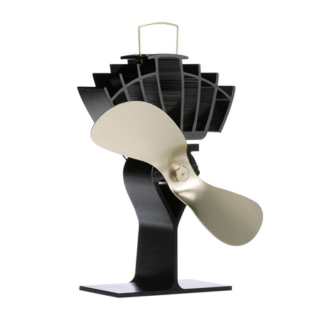 Ecofan by Caframo UltrAir 810CA Heat Powered Stove Fan with Gold Blade
