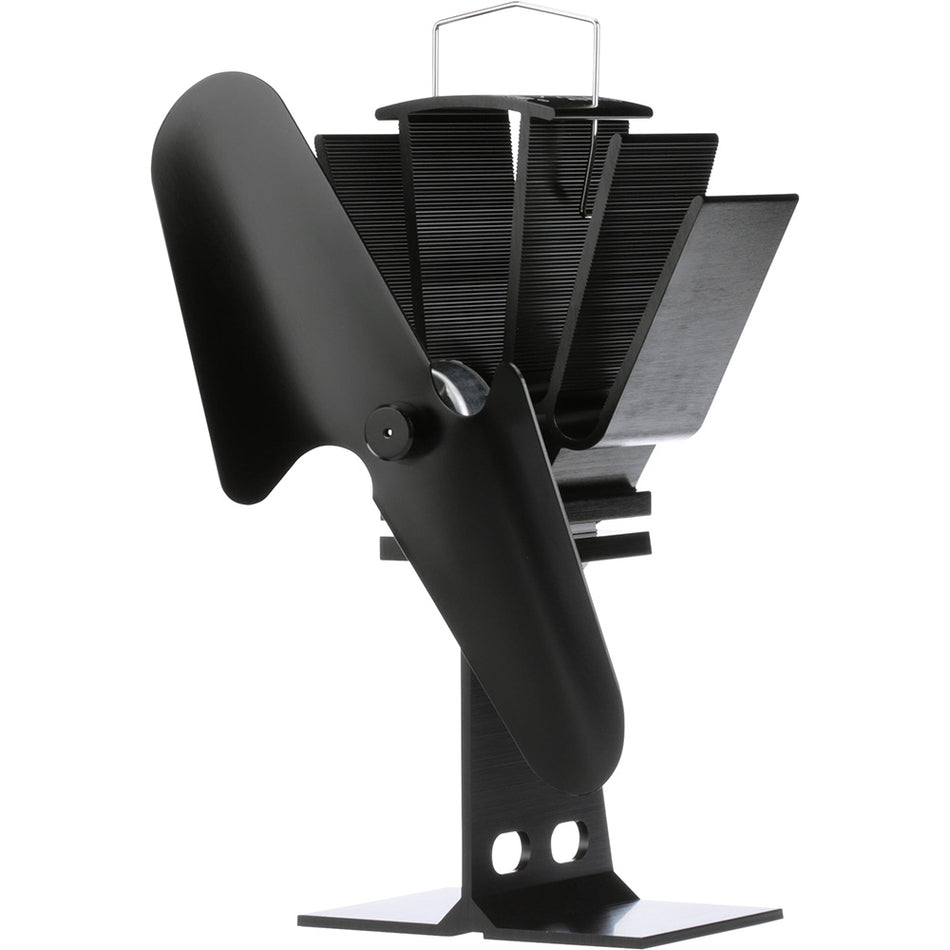 Ecofan Original Heat Powered Stove Fan - Black Blade (Part Number 800CAXBX)