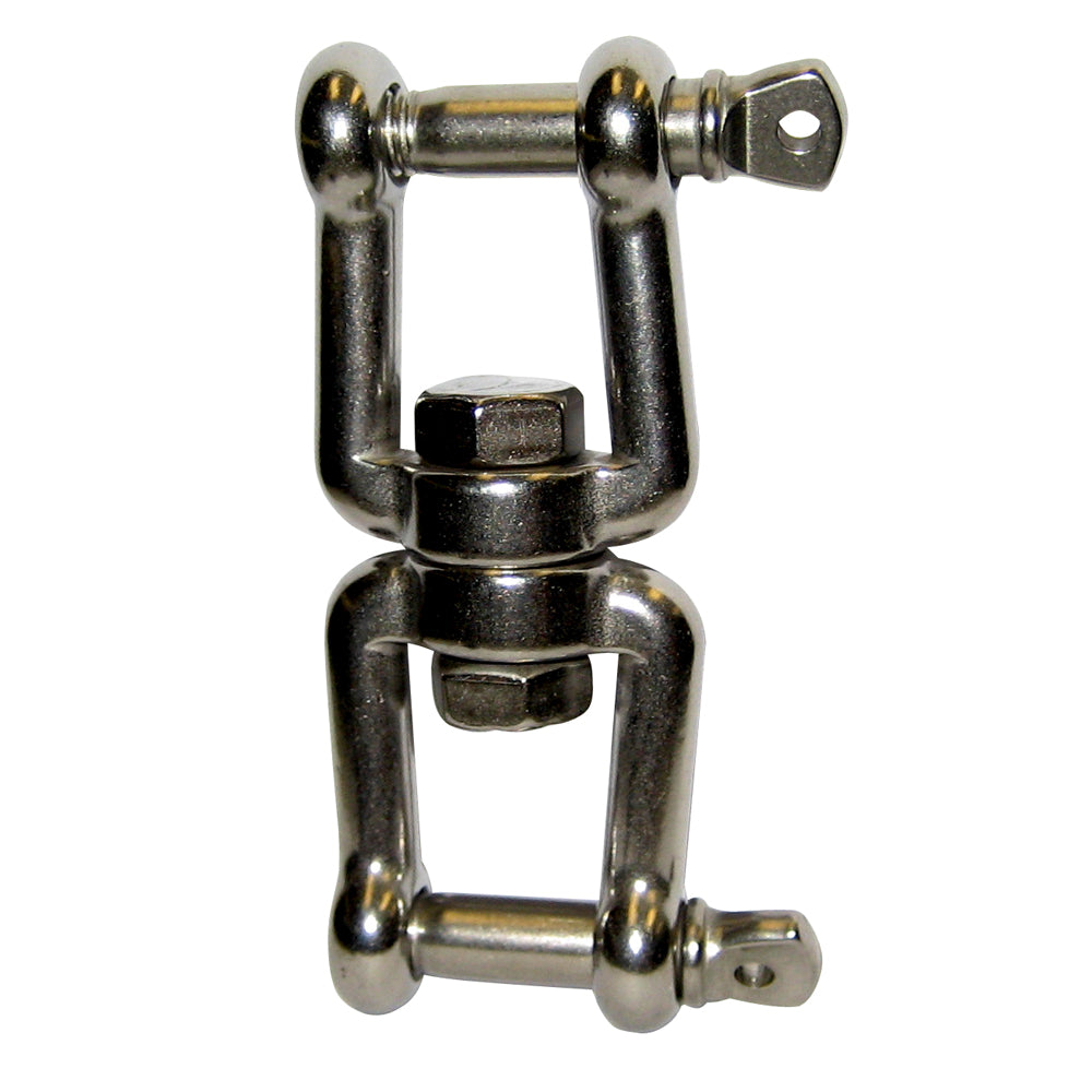 Quick SW10 Anchor Swivel - 10mm Stainless Steel Jaw Jaw Swivel for 16-44 lb. Anchors