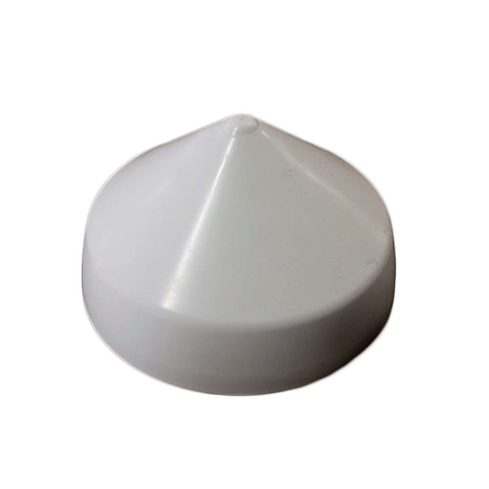 Monarch Marine White Cone Piling Cap - 9.5 Inches for Piling Protection