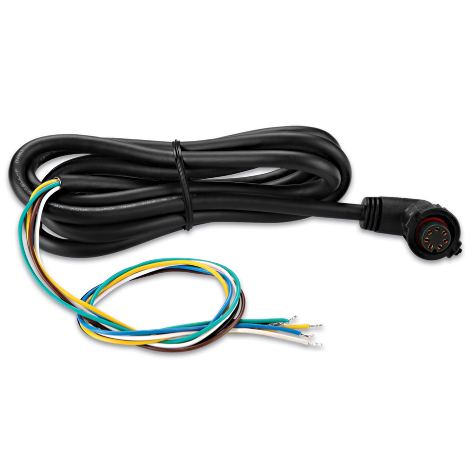 Garmin 7-Pin Power/Data Cable with 90? Connector - Part Number 010-11129-00