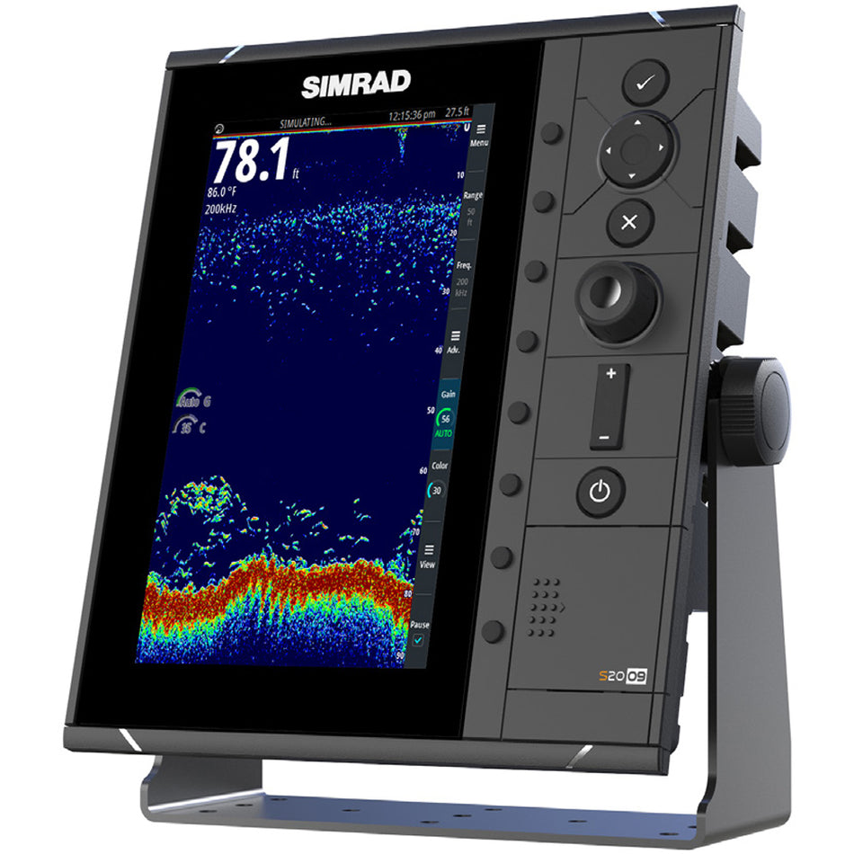 Simrad S2009 9" Fishfinder with Broadband Sounder* Module & CHIRP Technology - 000-12185-001