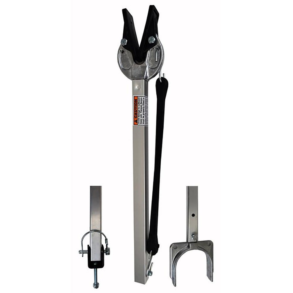 Attwood Adjustable Transom Saver - Composite - Roller/Bolt - SP-400-RB