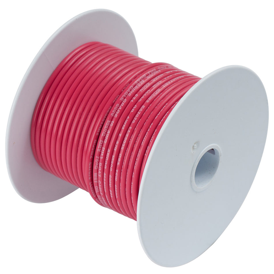 Ancor #10 Red 250' Spool Tinned Copper