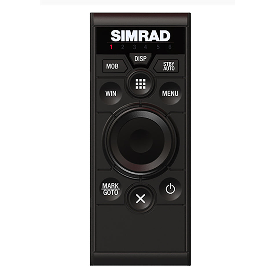 Simrad OP50 Wired Remote Control - Portrait Mount (Part Number: 000-12364-001)