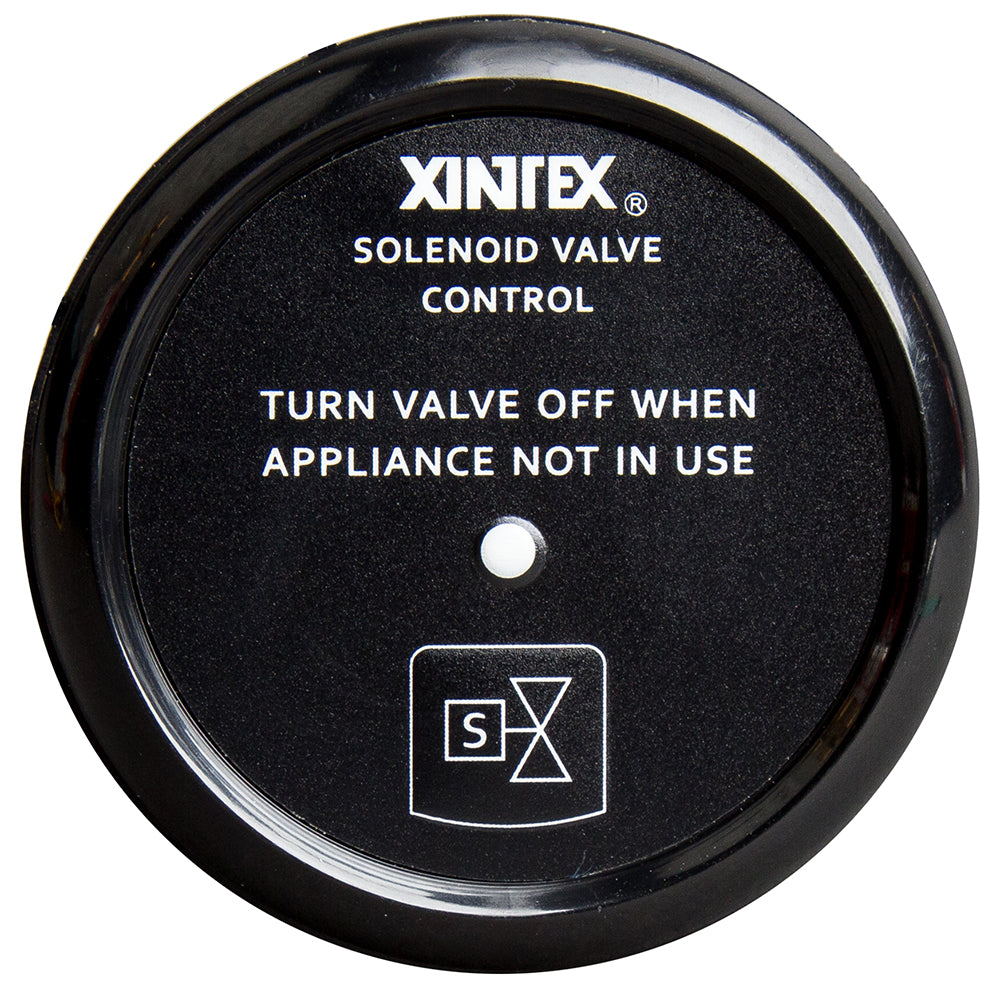 Fireboy-Xintex Propane Control and Solenoid Valve C-1B-R with Black Bezel Display