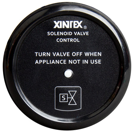 Fireboy-Xintex Propane Control and Solenoid Valve C-1B-R with Black Bezel Display