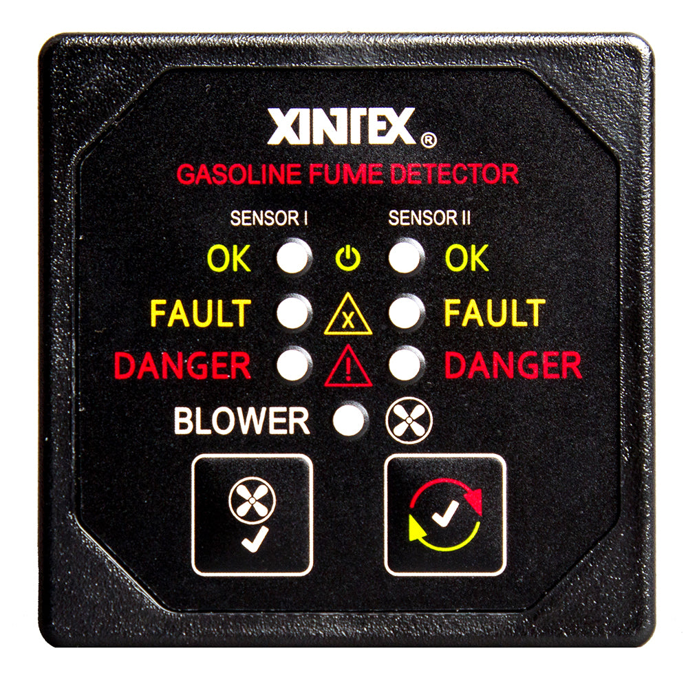 Fireboy-Xintex G-2BB-R Gasoline Fume Detector with Dual Channel & Blower Control - 12/24V