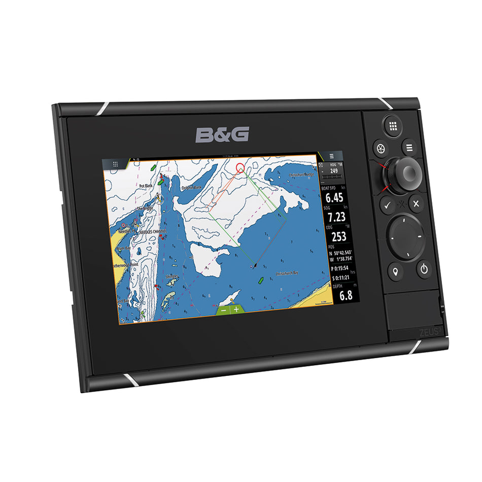 B&G Zeus3 7" MFD Display with Insight Charts - Part Number 000-13241-001