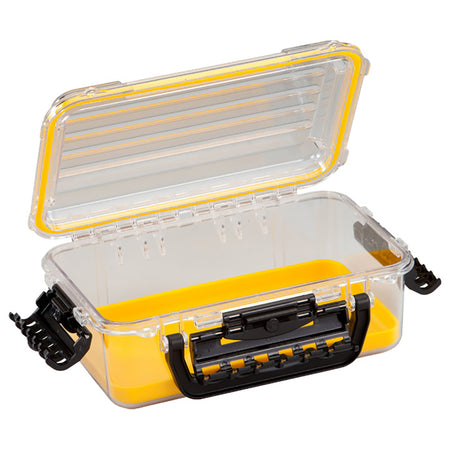 Plano Waterproof Polycarbonate Storage Box 3600 Size - Yellow and Clear