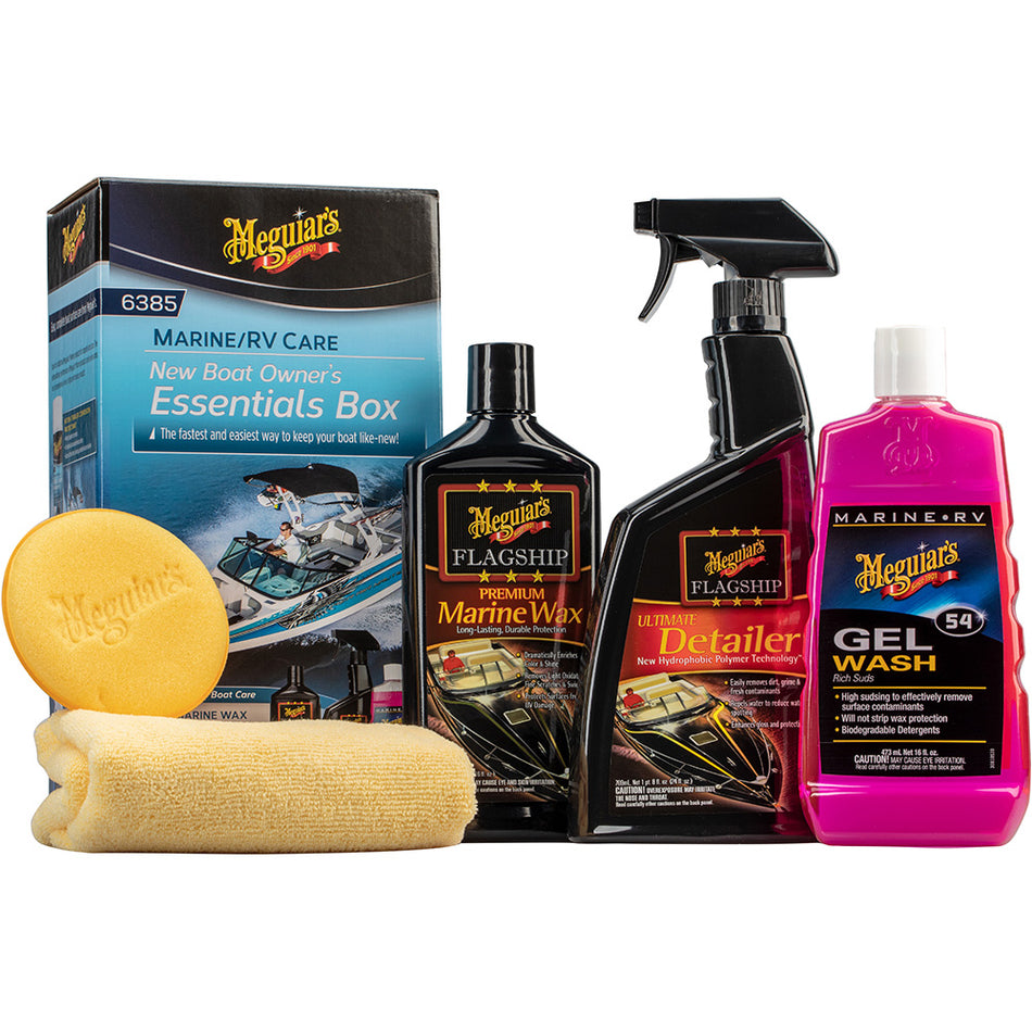 Meguiar's New Boat Owners Essentials Kit