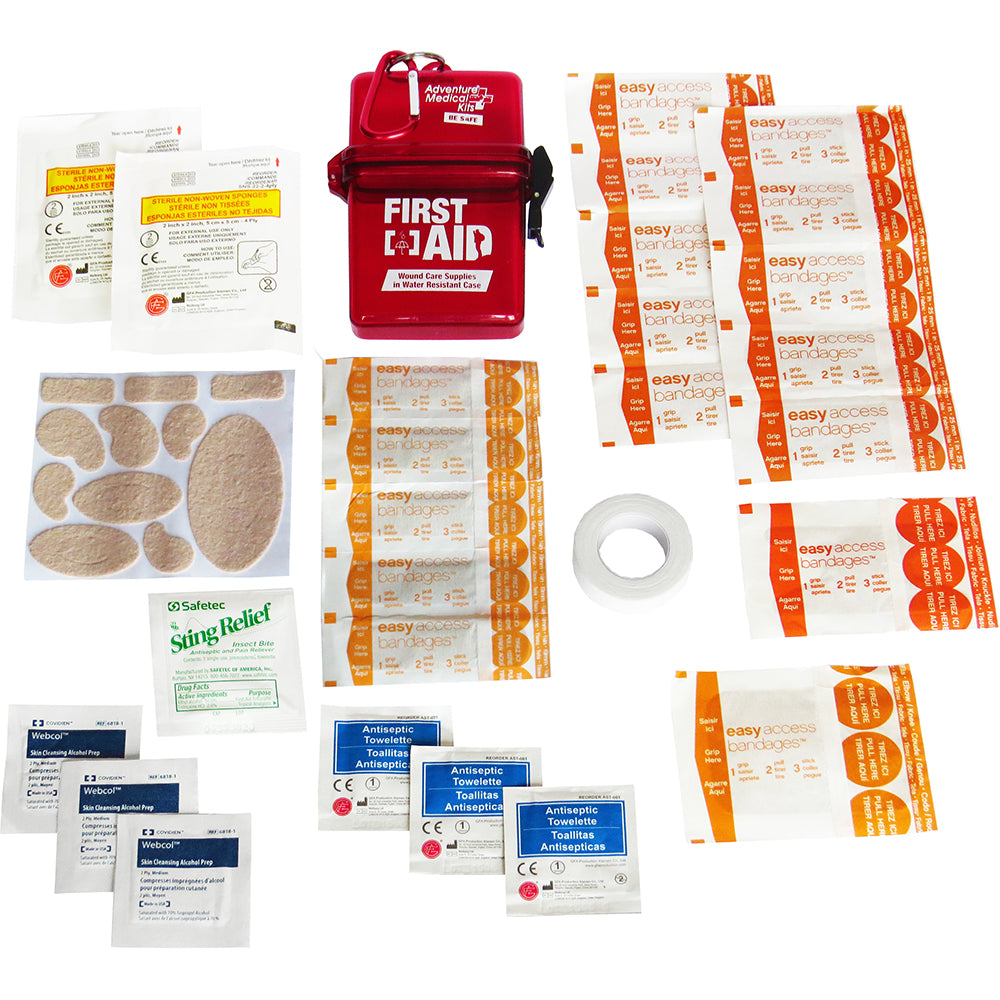 Adventure Medical Kits Water-Resistant First Aid Kit - Compact and Durable Emergency Supplies