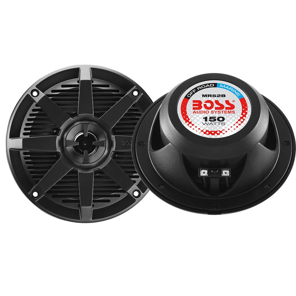 Boss Audio 5.25" MR52B Speaker - Black - 150W - MR52B