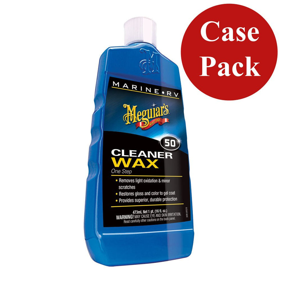 Meguiar&#39;s Boat/RV Cleaner Wax - 16 oz - *Case of 6*