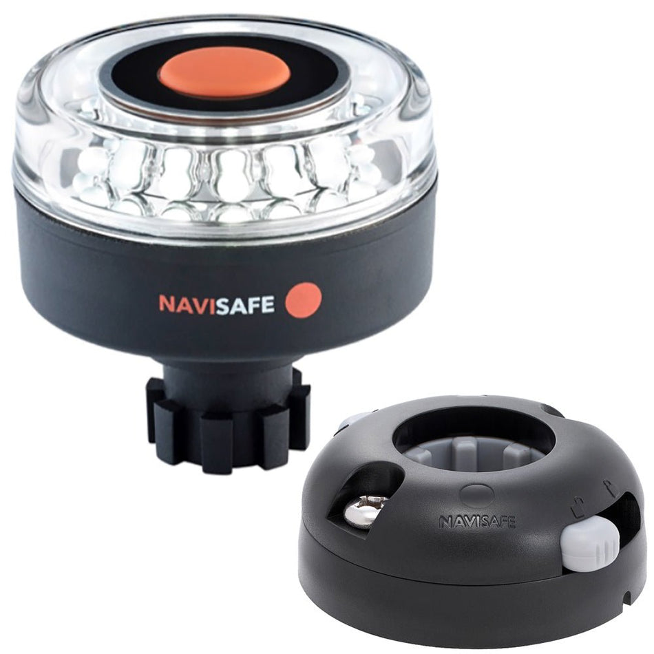 Navisafe Navilight 360&deg; 2NM w/Navibolt Base &amp; Horizontal Mount - Black