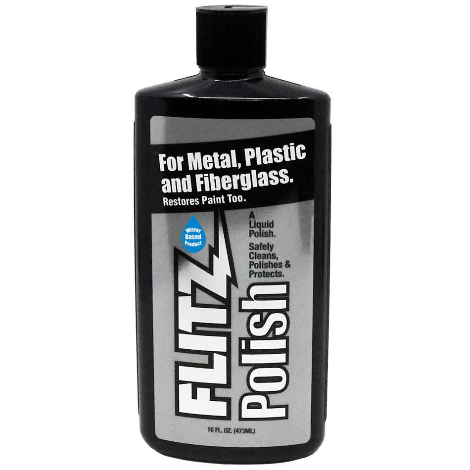 Flitz Polish - 16oz Liquid Bottle - *Case of 6*