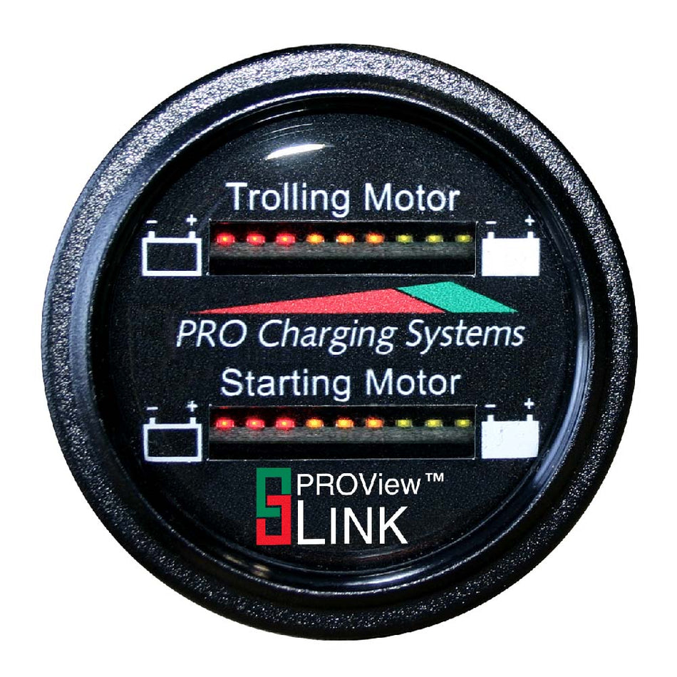 Dual Pro Battery Fuel Gauge For 1 - 24v, 1 -12v  Systems