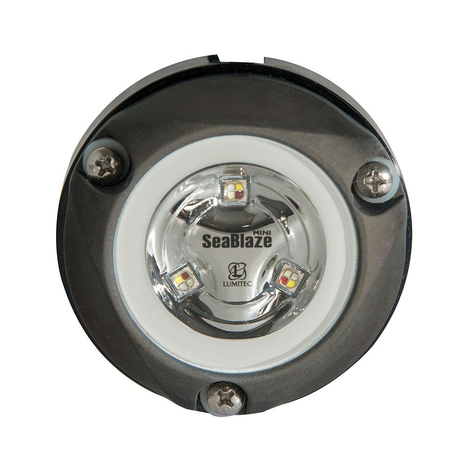 Lumitec Zambezi Mini White Led For Pontoon Boats Anodized Aluminum 12/24v