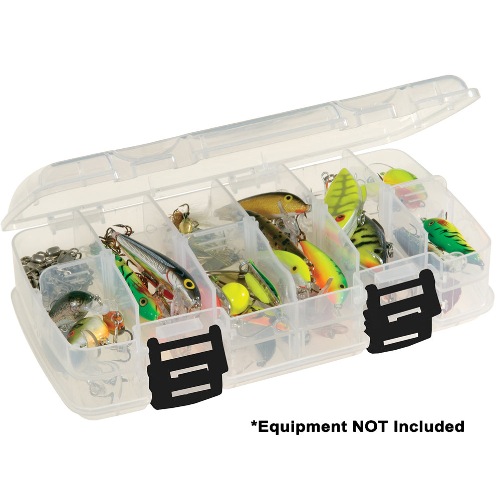 Plano Adjustable Double-Sided Stowaway Medium 3400 Storage Box - Clear