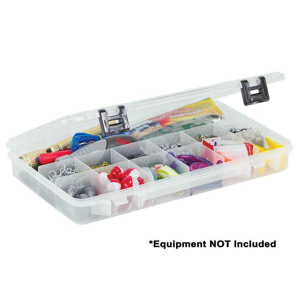 Plano ProLatch Thirteen-Compartment Stowaway 3700 Clear Storage Box