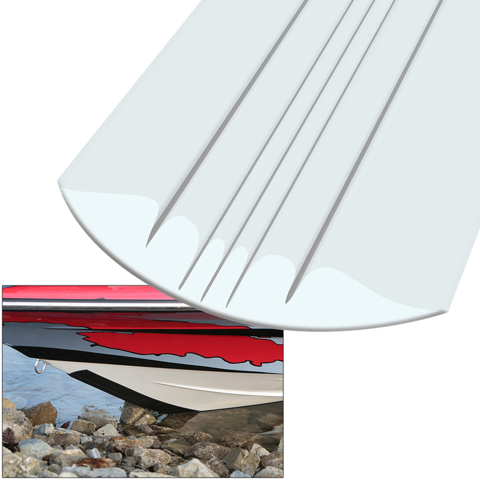 Megaware KeelGuard® 4' White - Durable Keel Protector for Boats - 20104