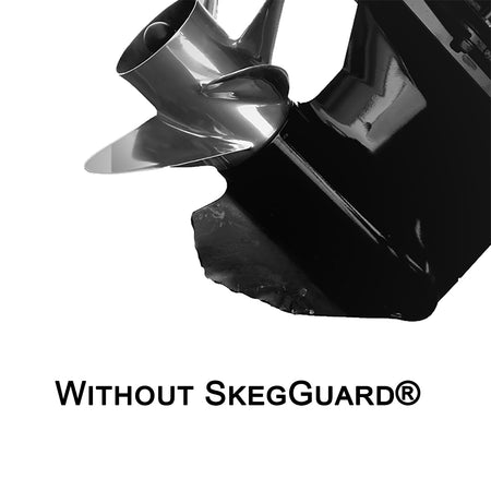 Megaware SkegGuard 27321 Stainless Steel Replacement Skeg for Yamaha Motors