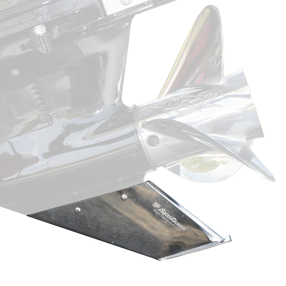 Megaware SkegGuard 27321 Stainless Steel Replacement Skeg for Yamaha Motors