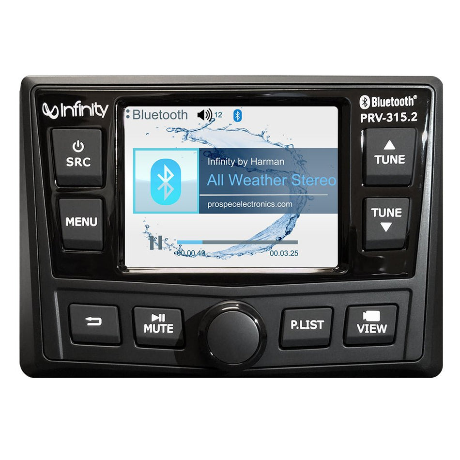 Infinity Prv315.2 Am/fm Stereo Bluetooth 4 X 50 Watts