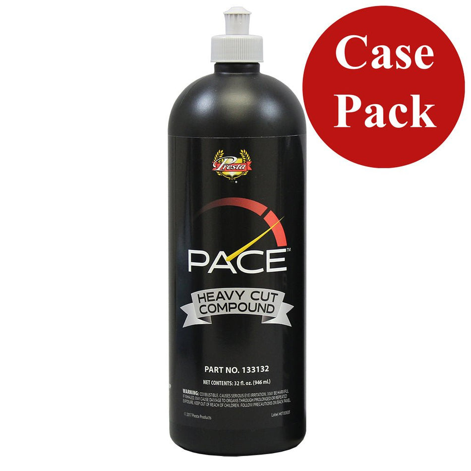 Presta PACE&trade; Heavy Cut Compound - 32oz - *Case of 6*