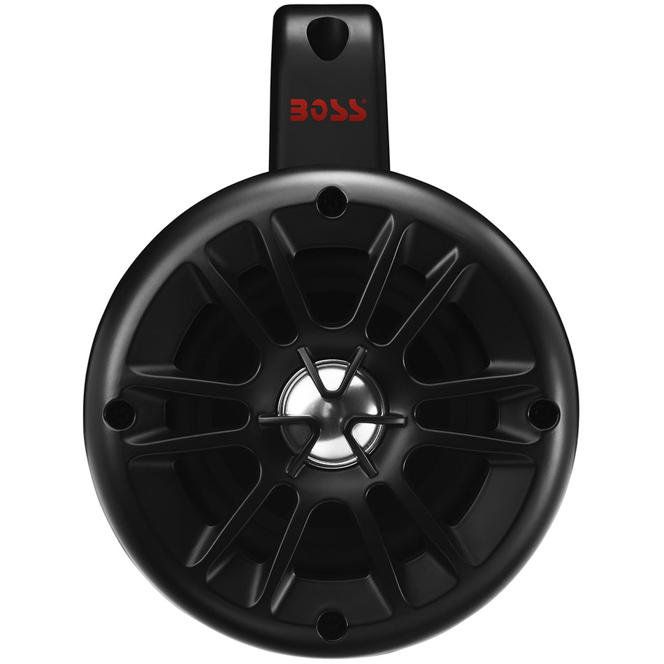 Boss Audio 4" BM40AMPBT Amplified Waketower Speakers - Matte Black - 500W - BM40AMPBT