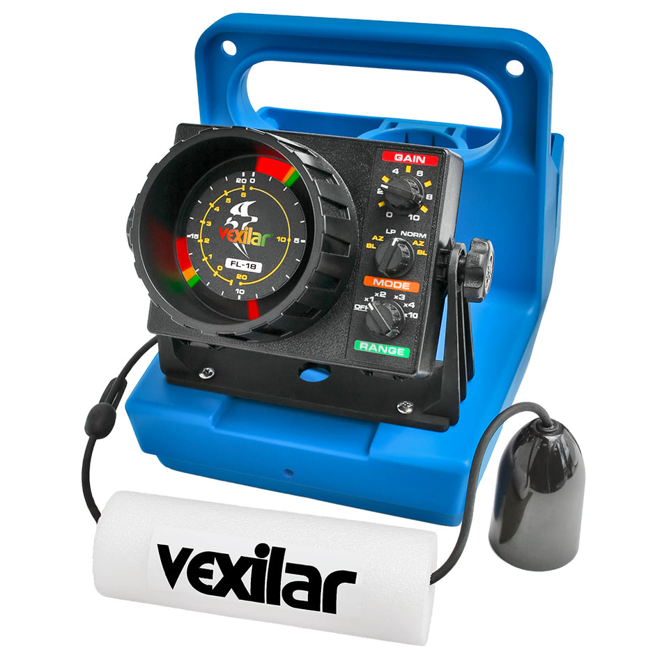 Vexilar FL-18 Genz Pack w/12? Ice Ducer