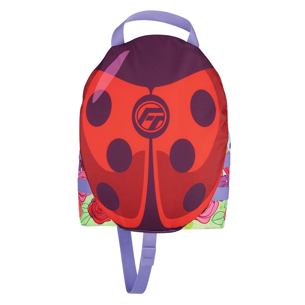 Full Throttle Water Buddies Child Life Vest - Ladybug Design for 30-50 lbs Children