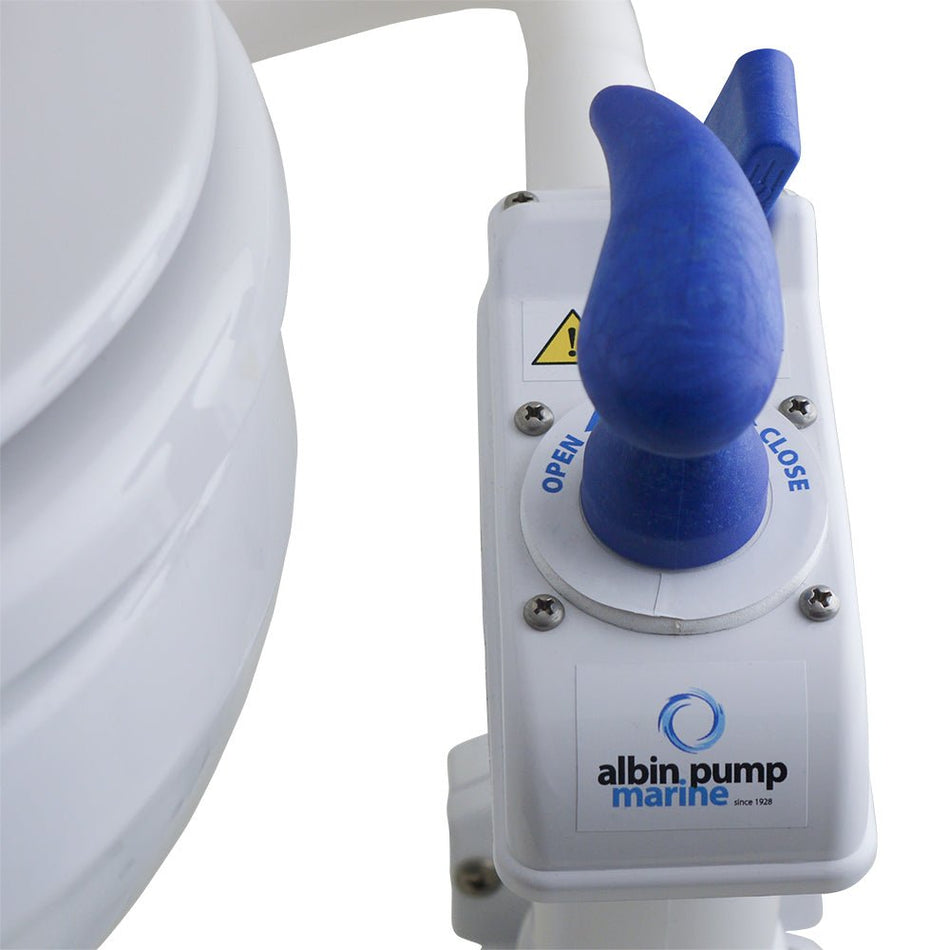 Albin Group Marine Toilet Manual Comfort - 07-01-002