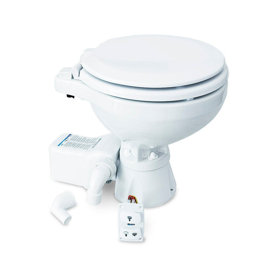 Albin Group Marine Toilet Silent Electric Compact - 12V - 07-03-010