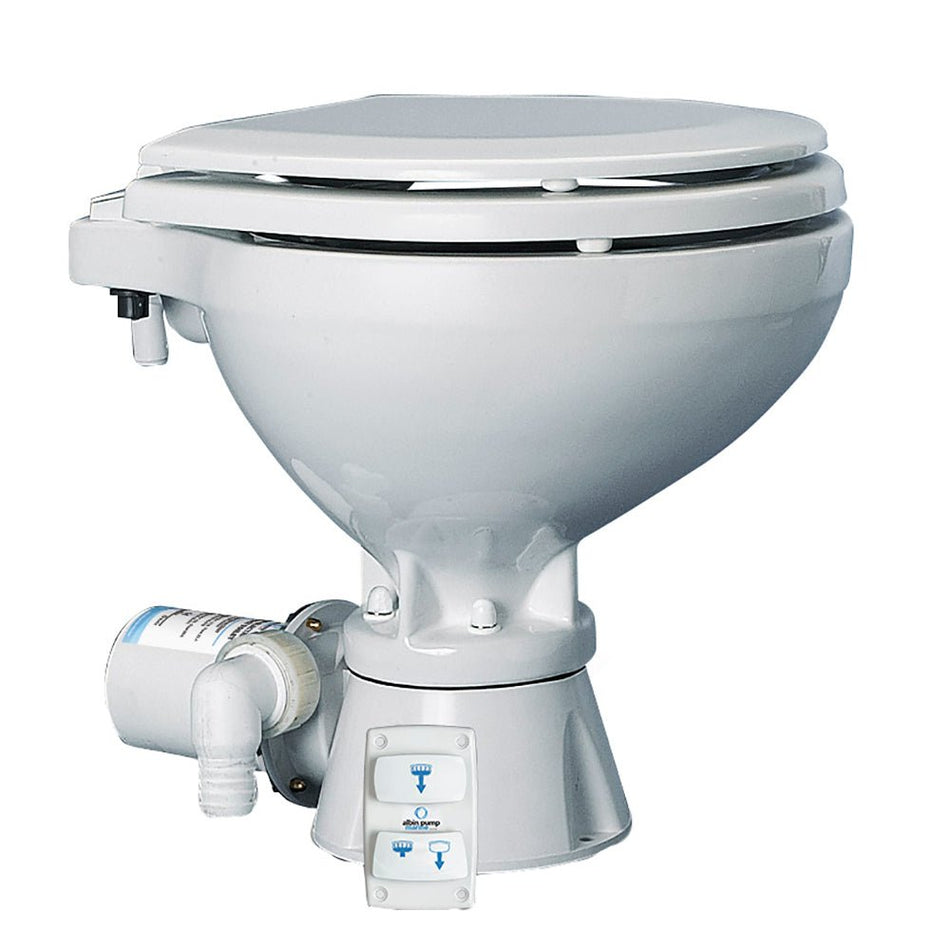 Albin Group Marine Toilet Silent Electric Compact - 24V - 07-03-011