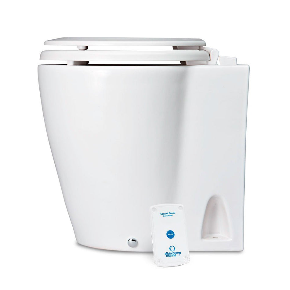 Albin Group Marine Design Marine Toilet Standard Electric - 12V - 07-02-043