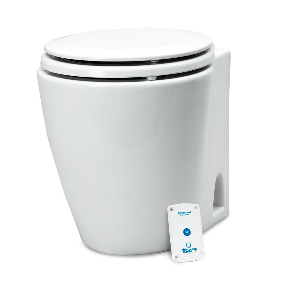 Albin Group Marine Design Marine Toilet Standard Electric - 12V - 07-02-043
