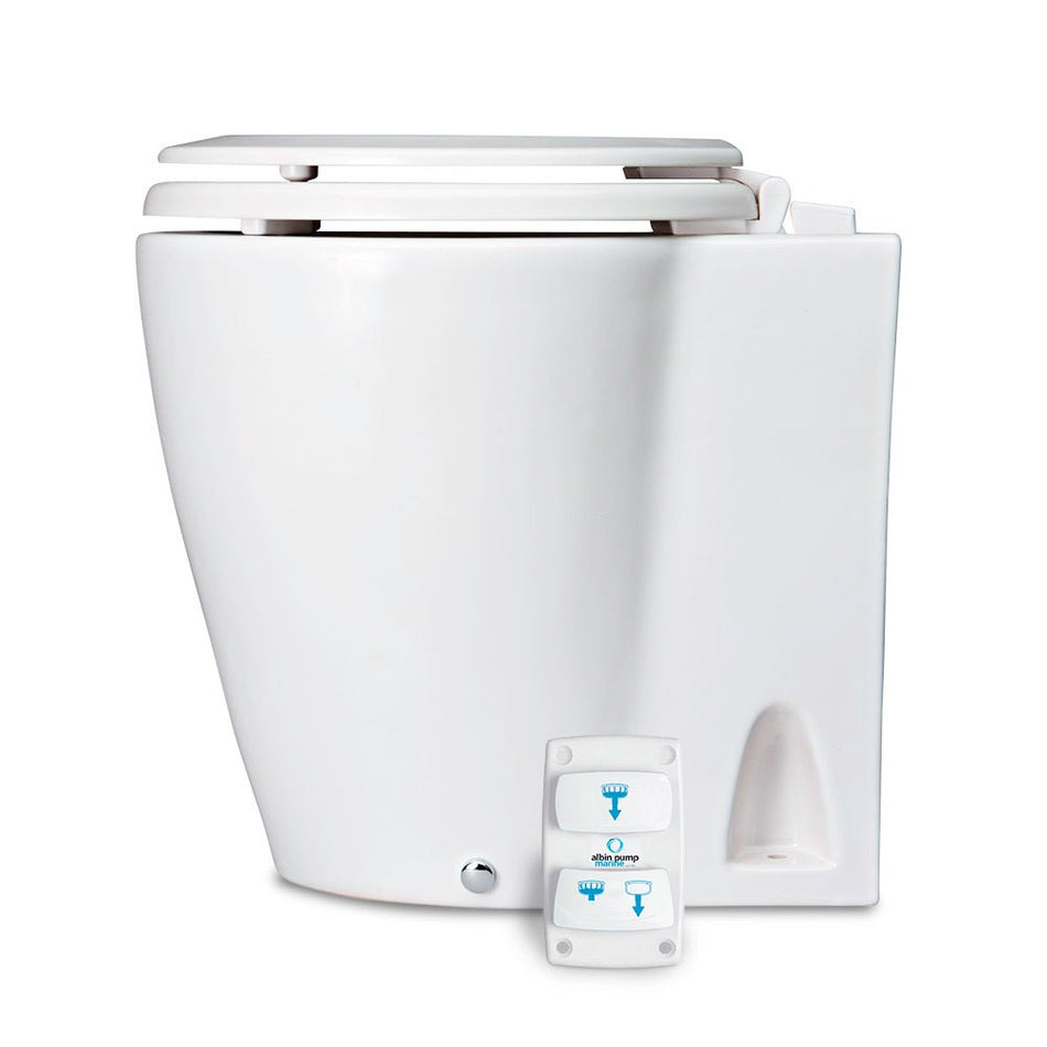 Albin Group Marine Design Marine Toilet Electric Silent - 24V - 07-03-046