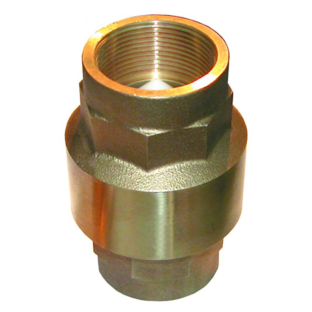 GROCO 1-1/2" Bronze In-Line Check Valve