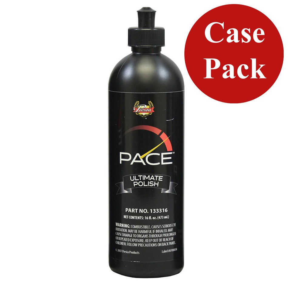 Presta PACE&trade; Ultimate Polish - 16oz - *Case of 6*